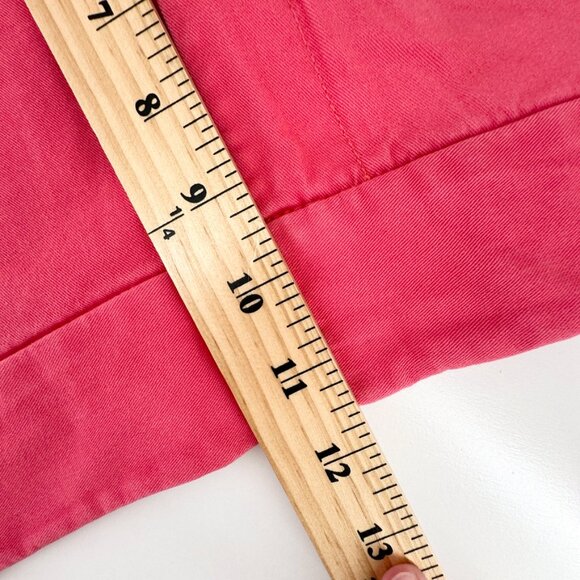 Loft Womens Shorts 18 Riviera Chino Solid Pink Preppy Casual Summer - Picture 9 of 13